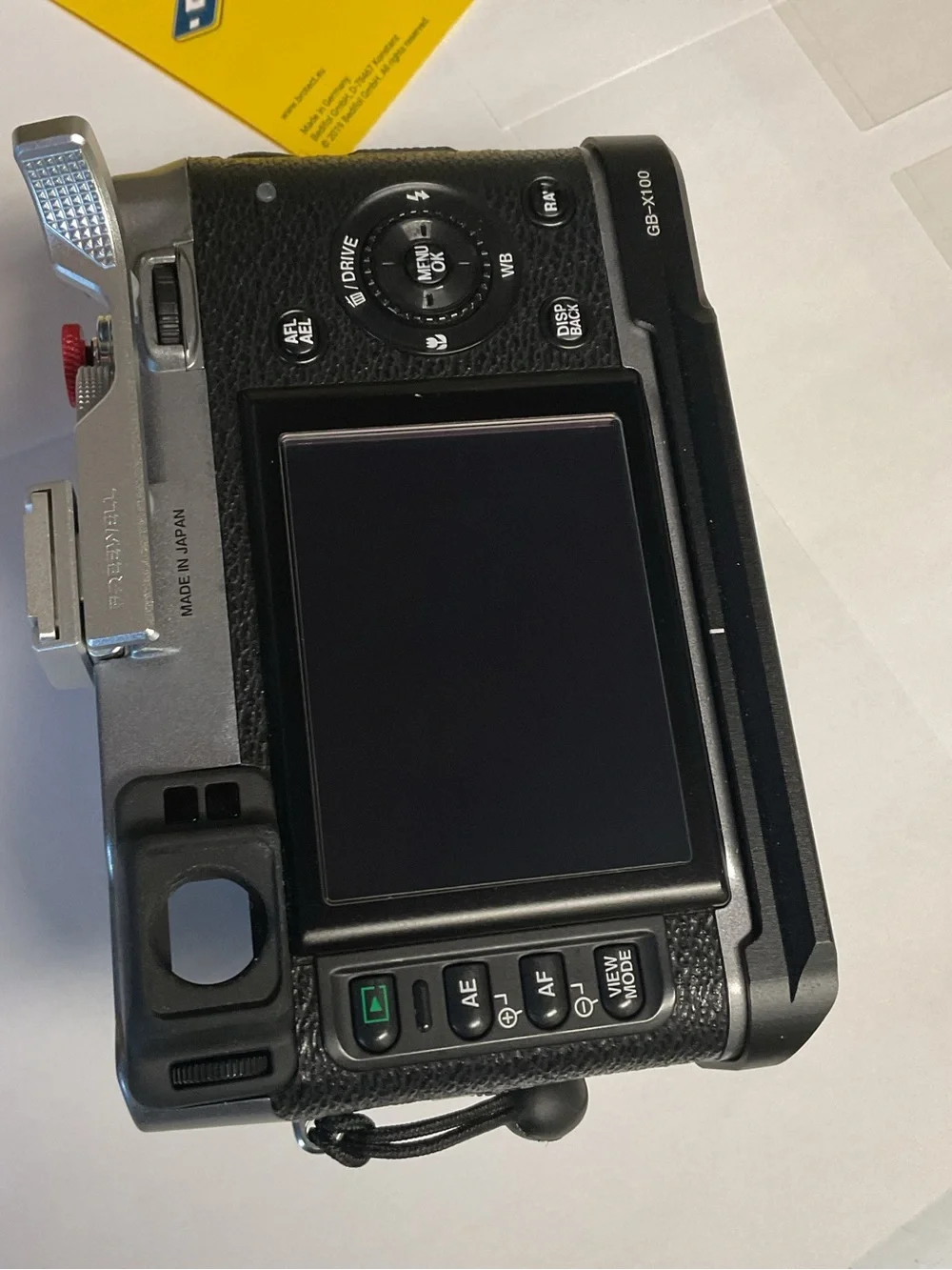 BROTECT Protector De Pantalla Para Fujifilm FinePix X100 – 2 Unidades, Transparente HD Con Anti-Huellas, Antiarañazos Y Fácil Instalación Sin Burbujas, Fabricado En Alemania